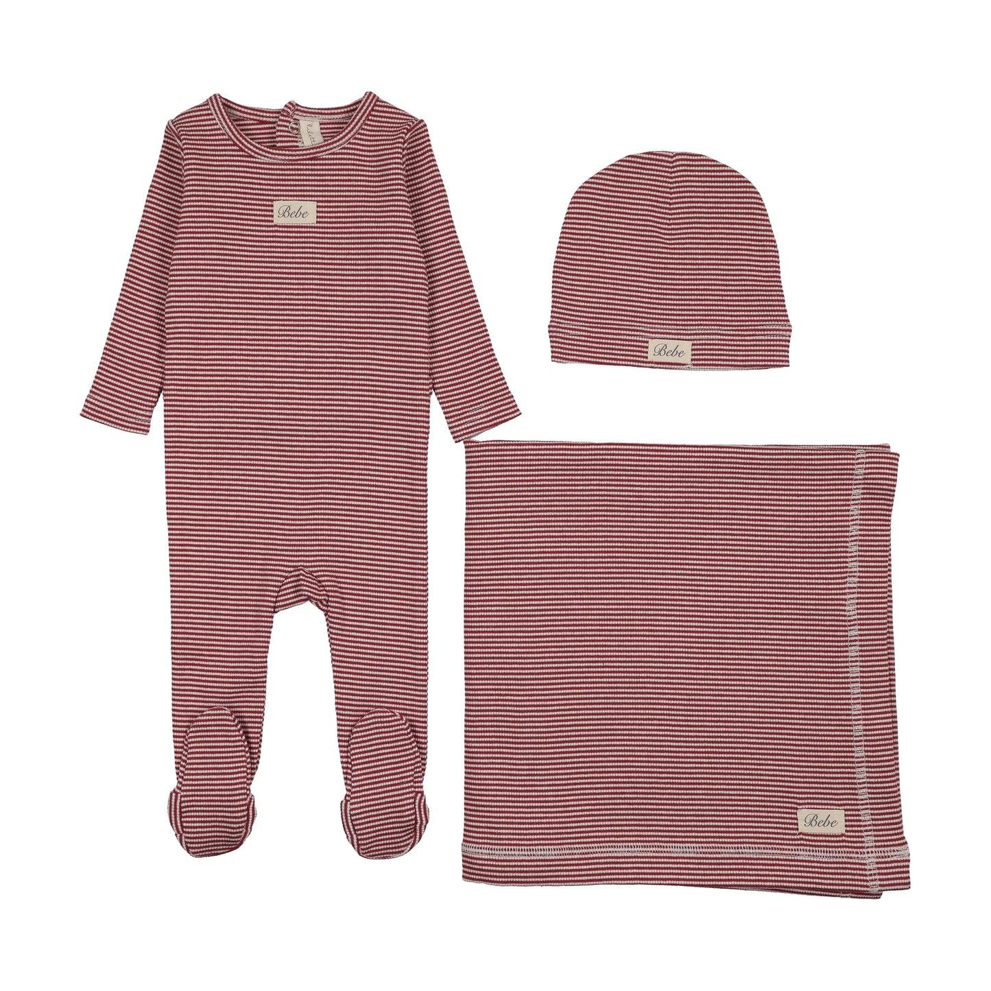 Lilette Striped Bebe Layette Set - LTF26LS120