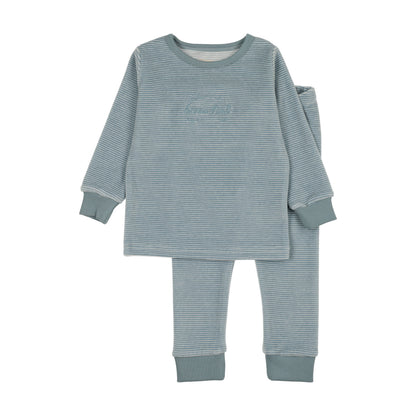 Lil Legs Velour Lounge Set - AF26TP405