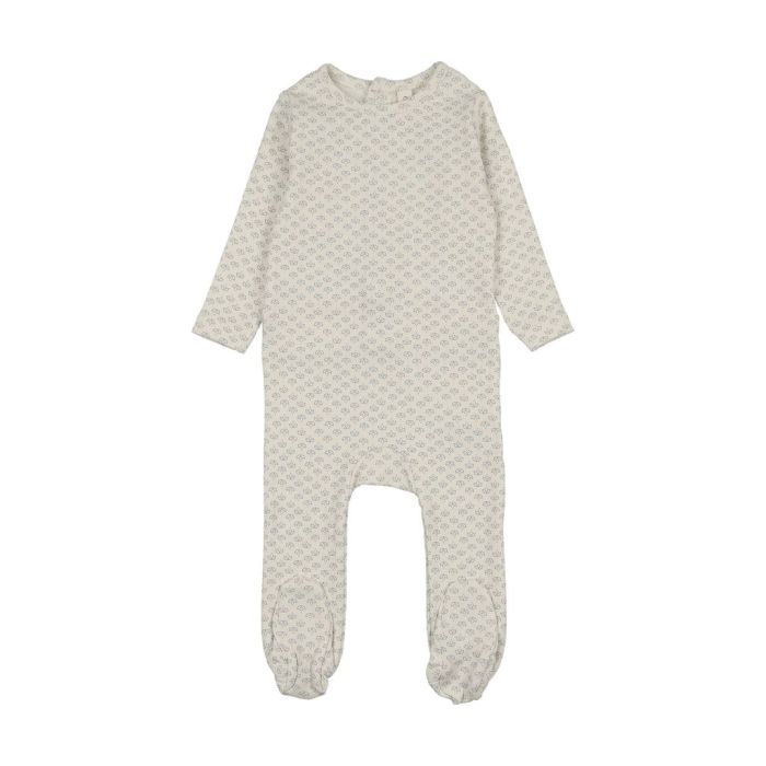 Lilette Mini Flora Print Footie - LTF26LS107F