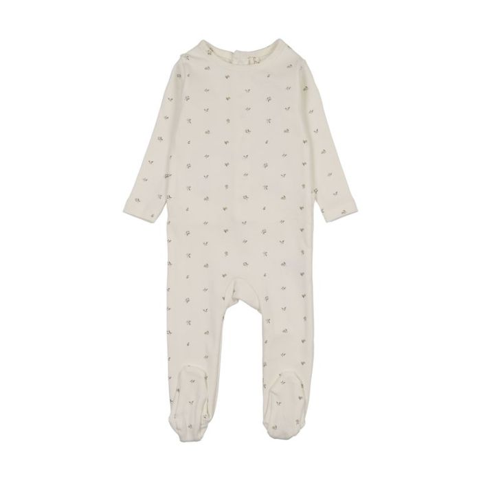 Lilette Bitsy Floral Footie - LTF26LS117F