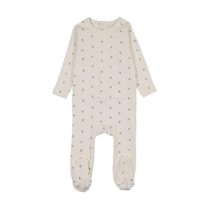 Lilette Bitsy Floral Footie - LTF26LS117F