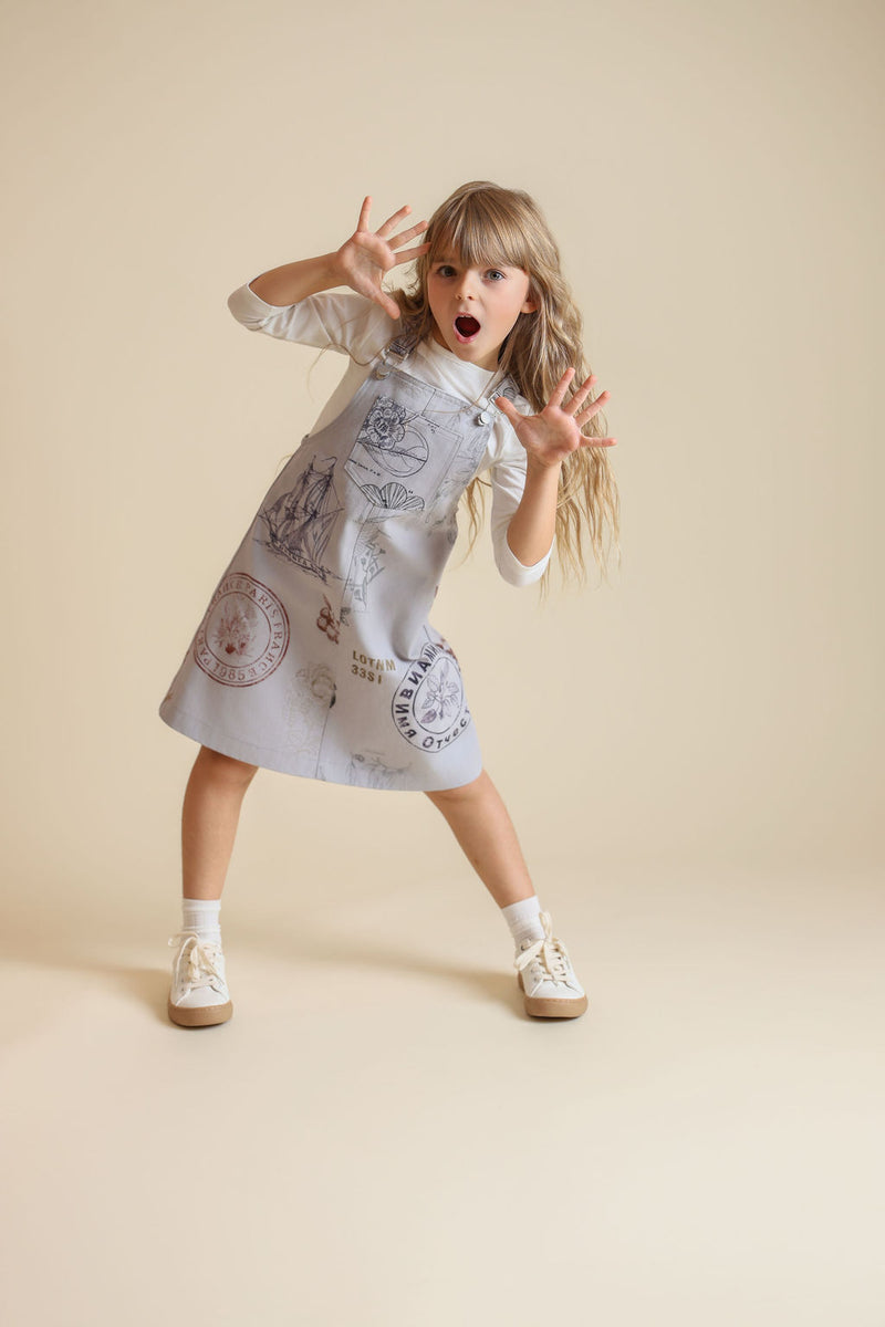 Phil and Phoebe Romy Stamp Printed Jumper - C-23749