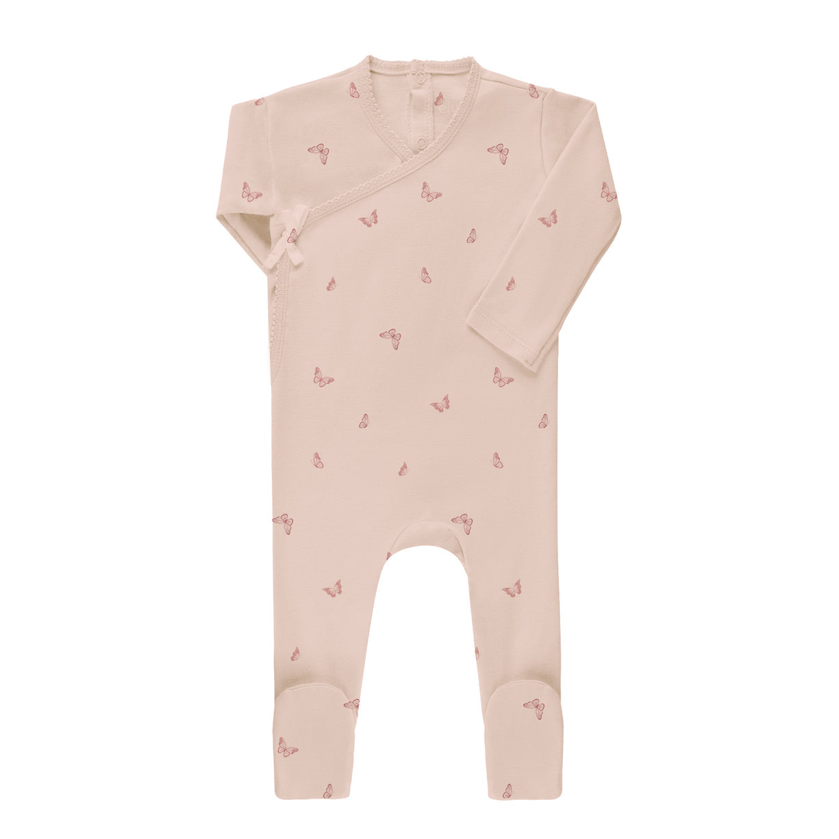 Aurora Jersey Cotton Butterfly/Dragonfly Collection Footie - ASS26-0048-F