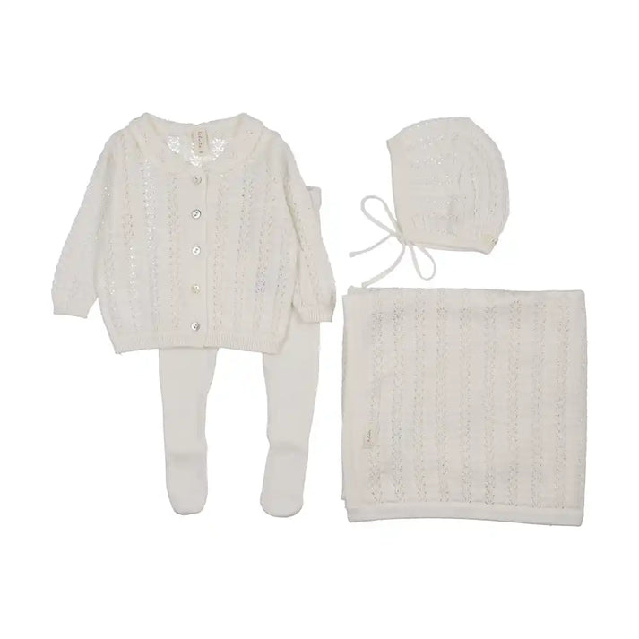 Lilette Crochet Bris Set + Blanket - LTF26LS119