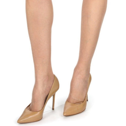 Women's Nudes Ultra Bare Toeless LUXE Pantyhose with High-Cut Control Top