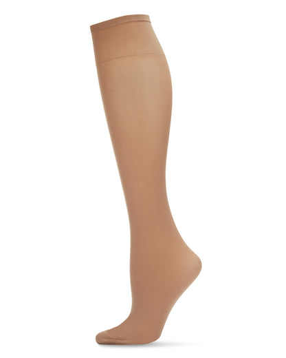 Levante Women's Plus Size Opaque Knee High Stockings