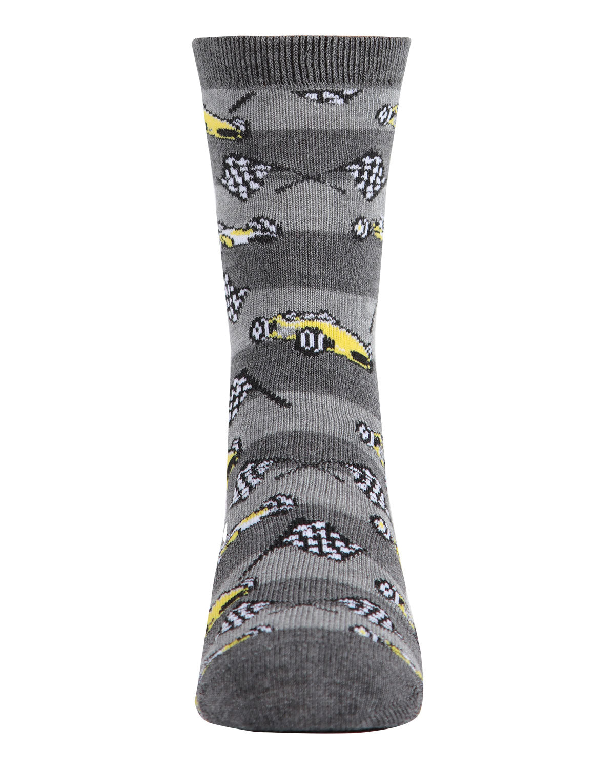 Race Car Bamboo Blend Boys Crew Socks