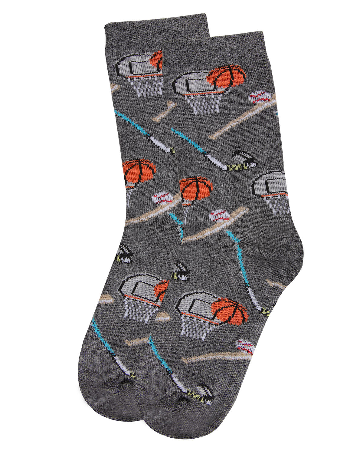 Sports Bamboo Blend Crew Socks