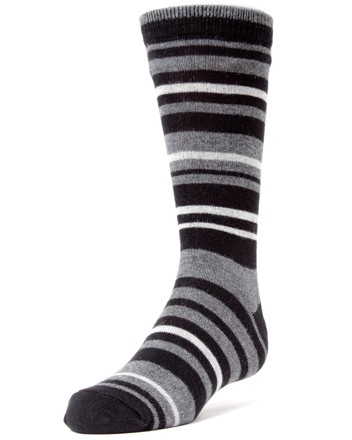 Rings and Rungs Boys Cotton Blend Striped Socks