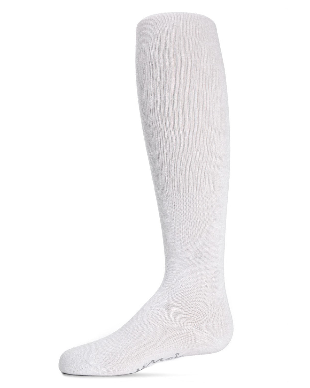 Solid Cotton Blend Basic Non-Binding Infant Tights