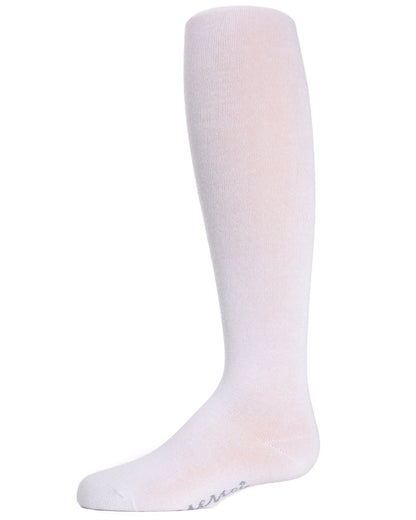 Solid Cotton Blend Basic Non-Binding Infant Tights
