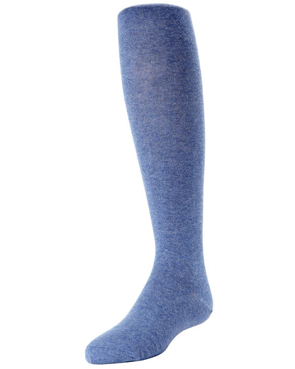 Girls Cotton Blend Opaque Sweater Tights