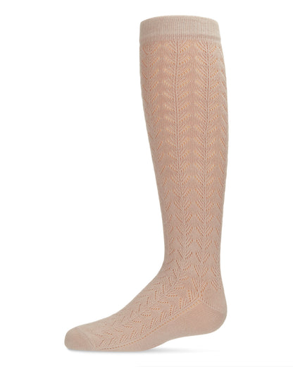 Pelerine Cotton Blend Knee High Socks