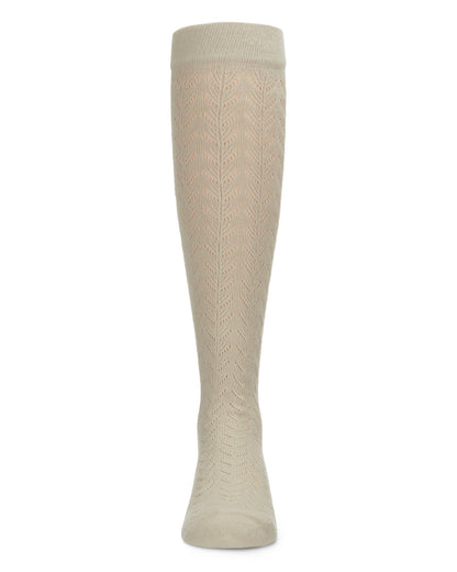 Pelerine Cotton Blend Knee High Socks