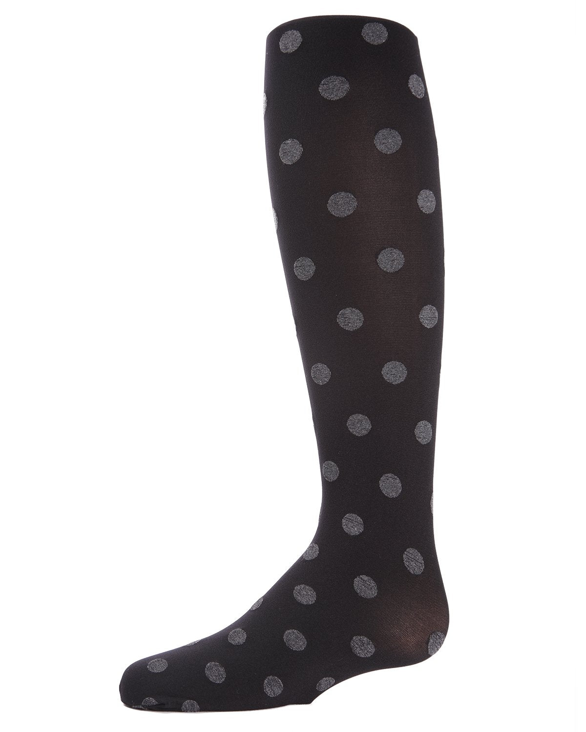 Polka Spot Girls Opaque Tights