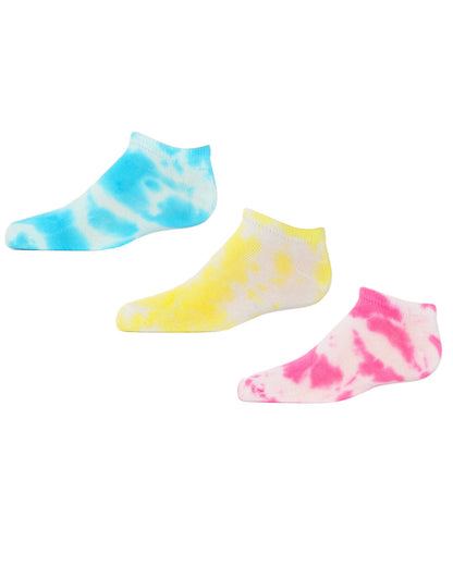 Tie-Dye Low-Cut Cotton Blend Girls Socks