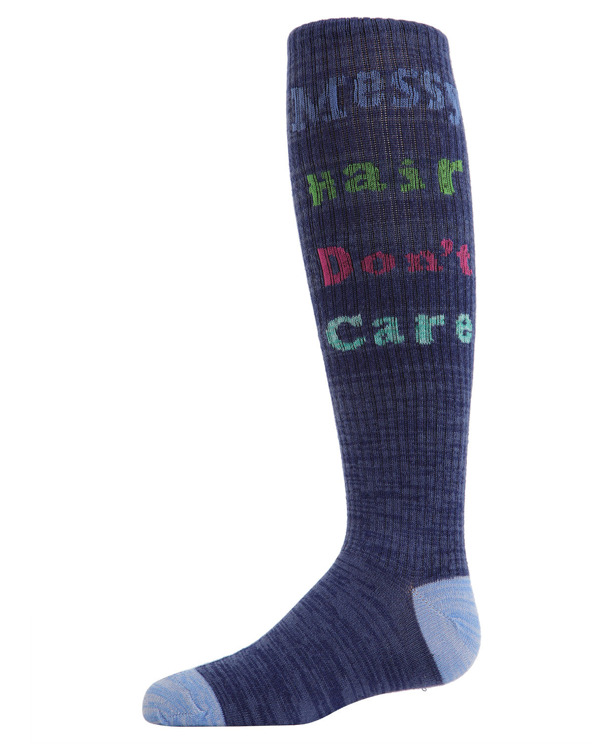 Messy Hair Don’t Care Knee High Socks 2-Pack