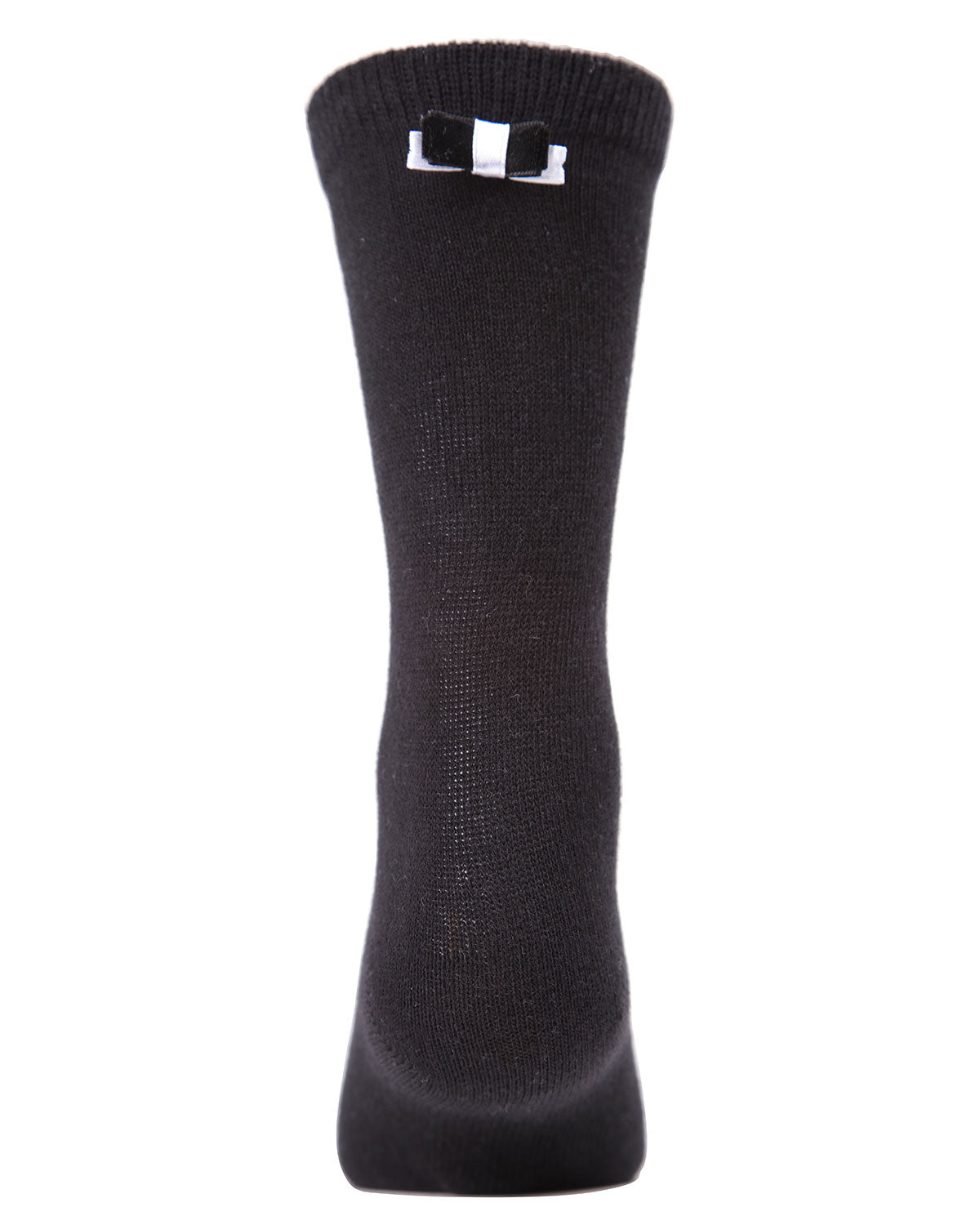 Black Tie Affair Girls Cotton Blend Crew Socks