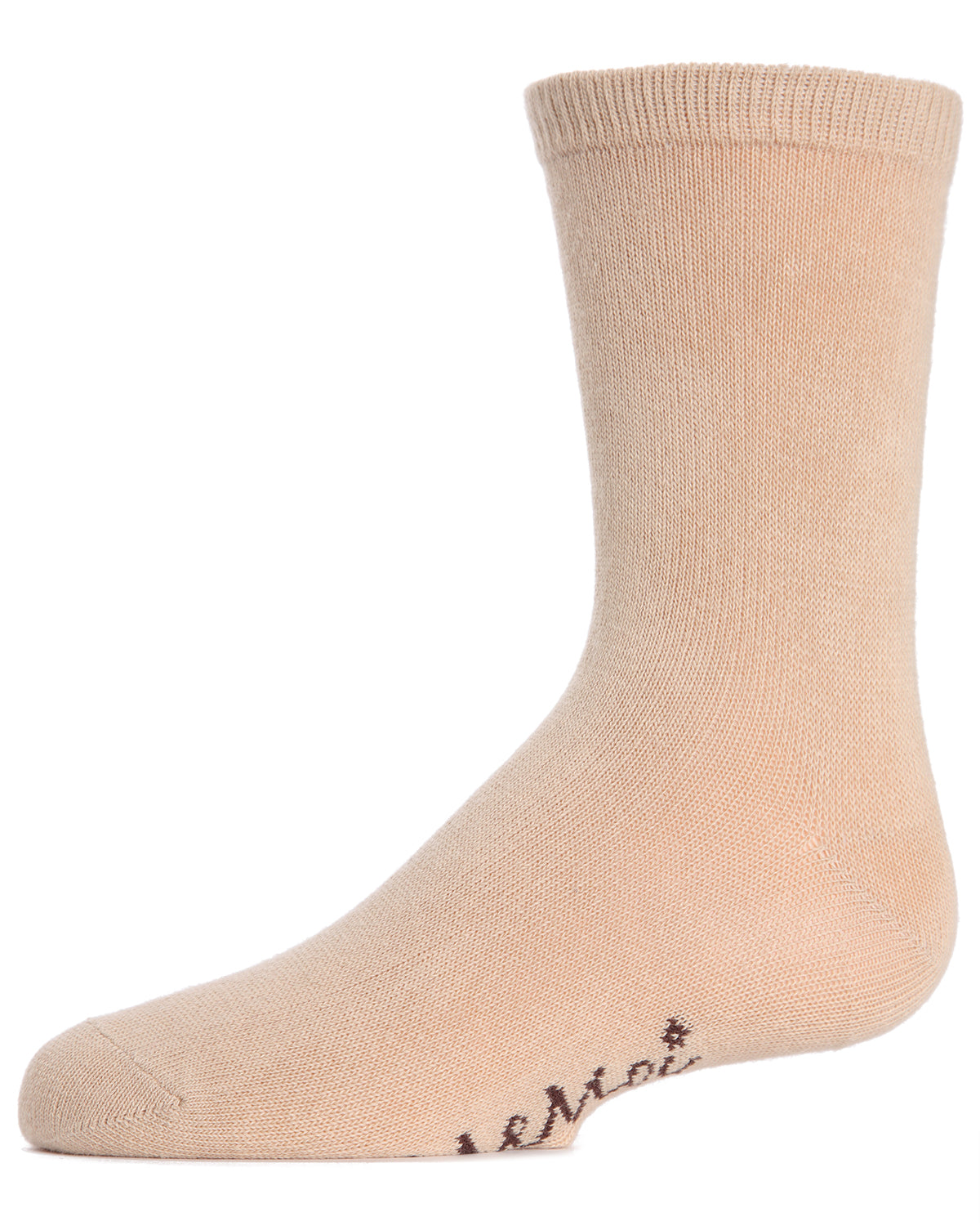 Basic Kids Cotton Blend Crew Socks