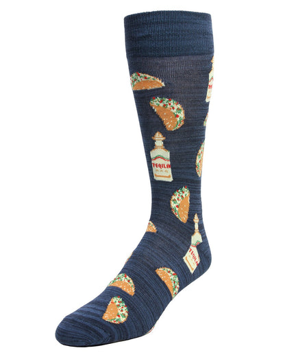 Taco Tuesday Bamboo Blend Novelty Socks