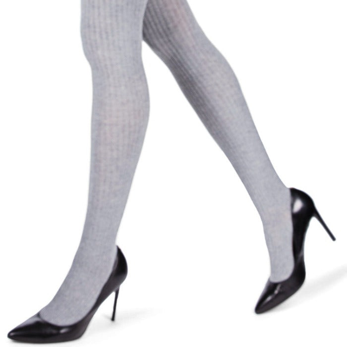 Boston Ribbed Cotton Blend Sweater Tights