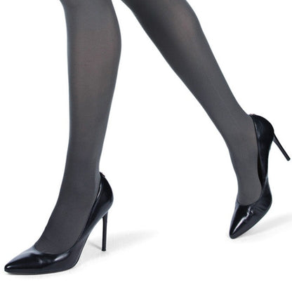 2 Pairs Women's Perfectly Opaque Control Top Microfiber Tights