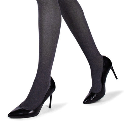 FirmFit Heather Control Top Opaque Tights