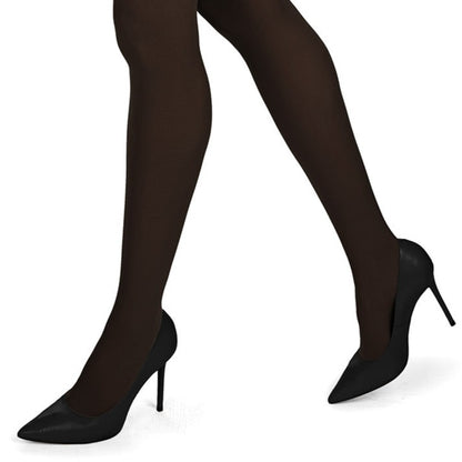 Women's Microfiber Perfectly Opaque Thigh Highs