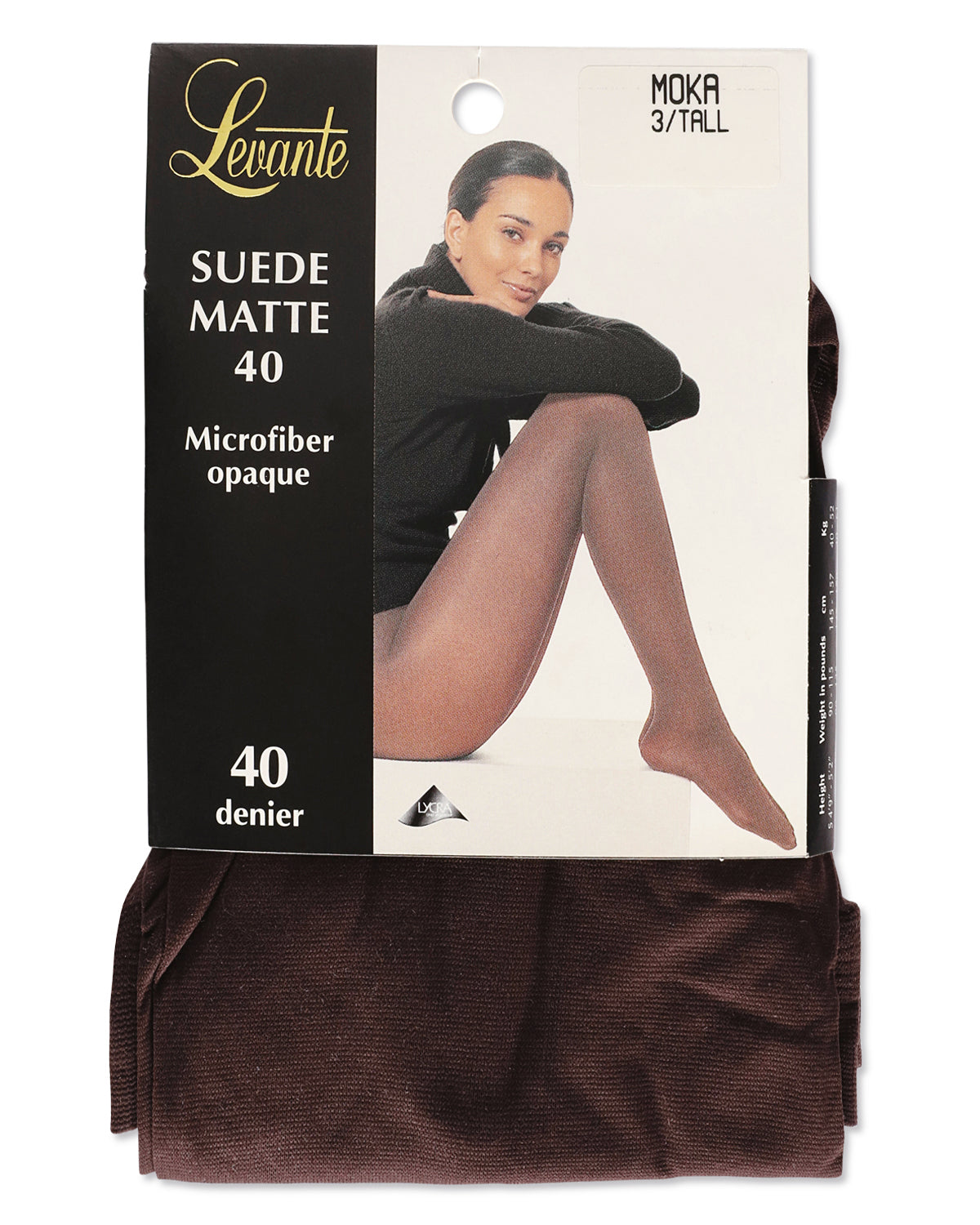 Suede Matte 40 Denier Microfiber Pantyhose